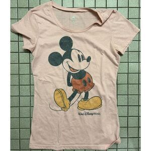 Disney Parks Women’s Pink Mickey Mouse Shirt Size M